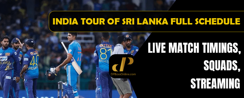 India tour of Sri Lanka full schedule, live match timings, squads, streaming